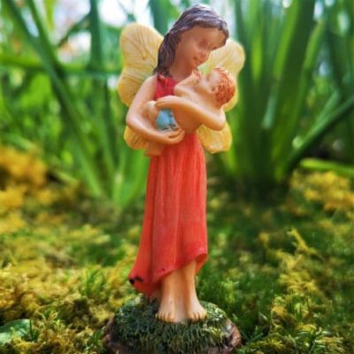 mother and baby fairy figure