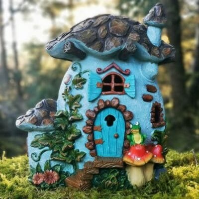 frog cottage fairy house