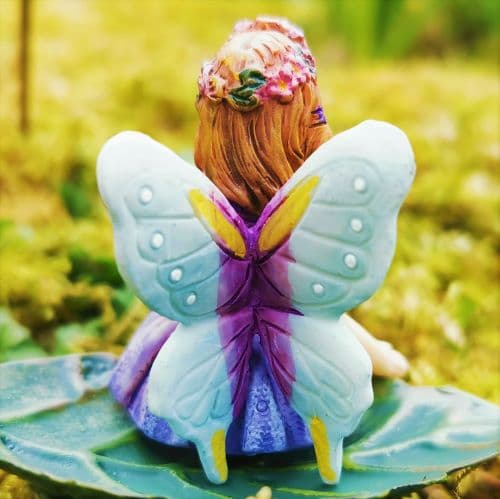 purple fairy wings