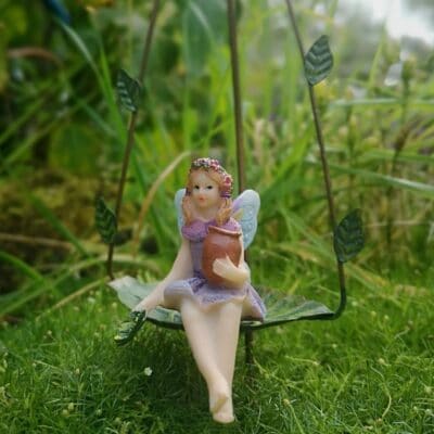 fairy garden swing