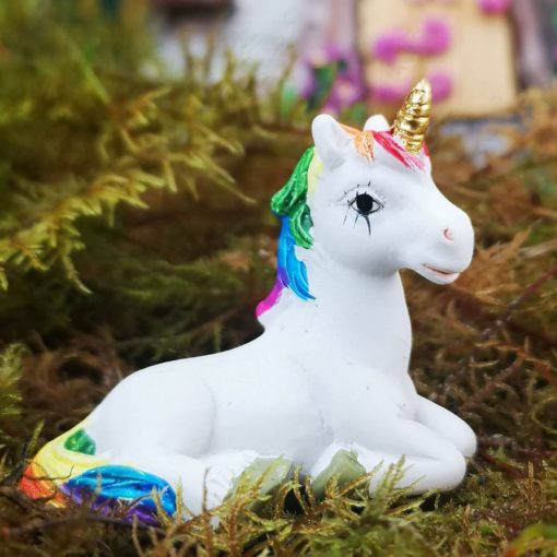 miniature unicorn ornament