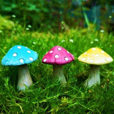 miniature fairy garden mushrooms