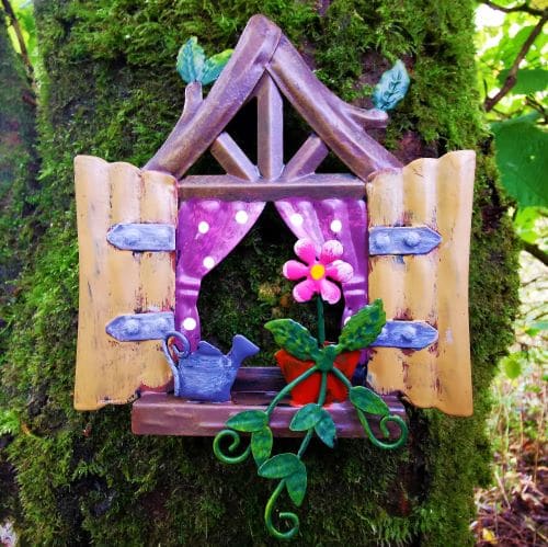 fairy garden window