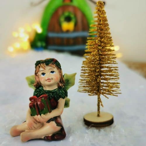 irish fairy christmas figurines