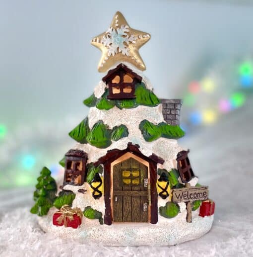 christmas Tree Fairy House