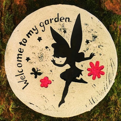 fairy garden plaque