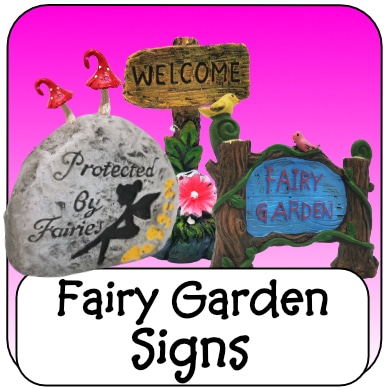 fairy garden signs
