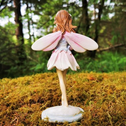 figure in fairy garden