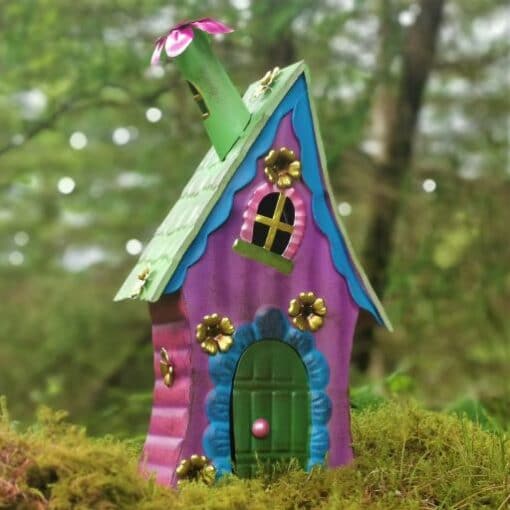 lilac fairy house
