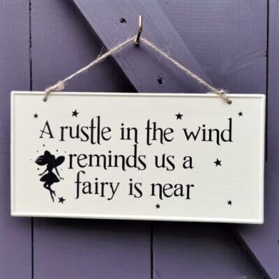 outdoors fairy sign