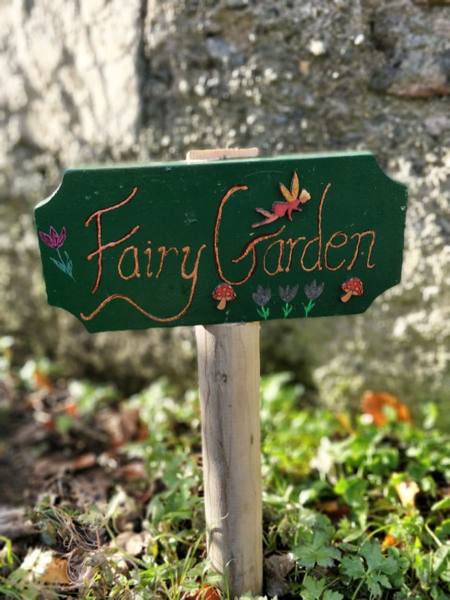 Fairy Sign at Ardgillan fairy trail