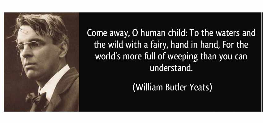 fairy poem by WB Yeats