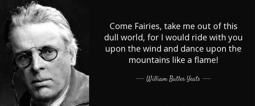 WB Yeats and the Stolen child fairy Poem