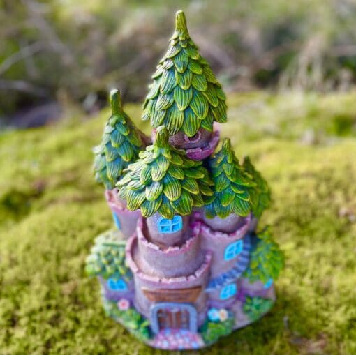 garden ornament fairy castle