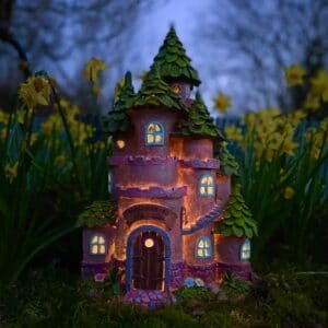 solar fairy garden castle Ireland
