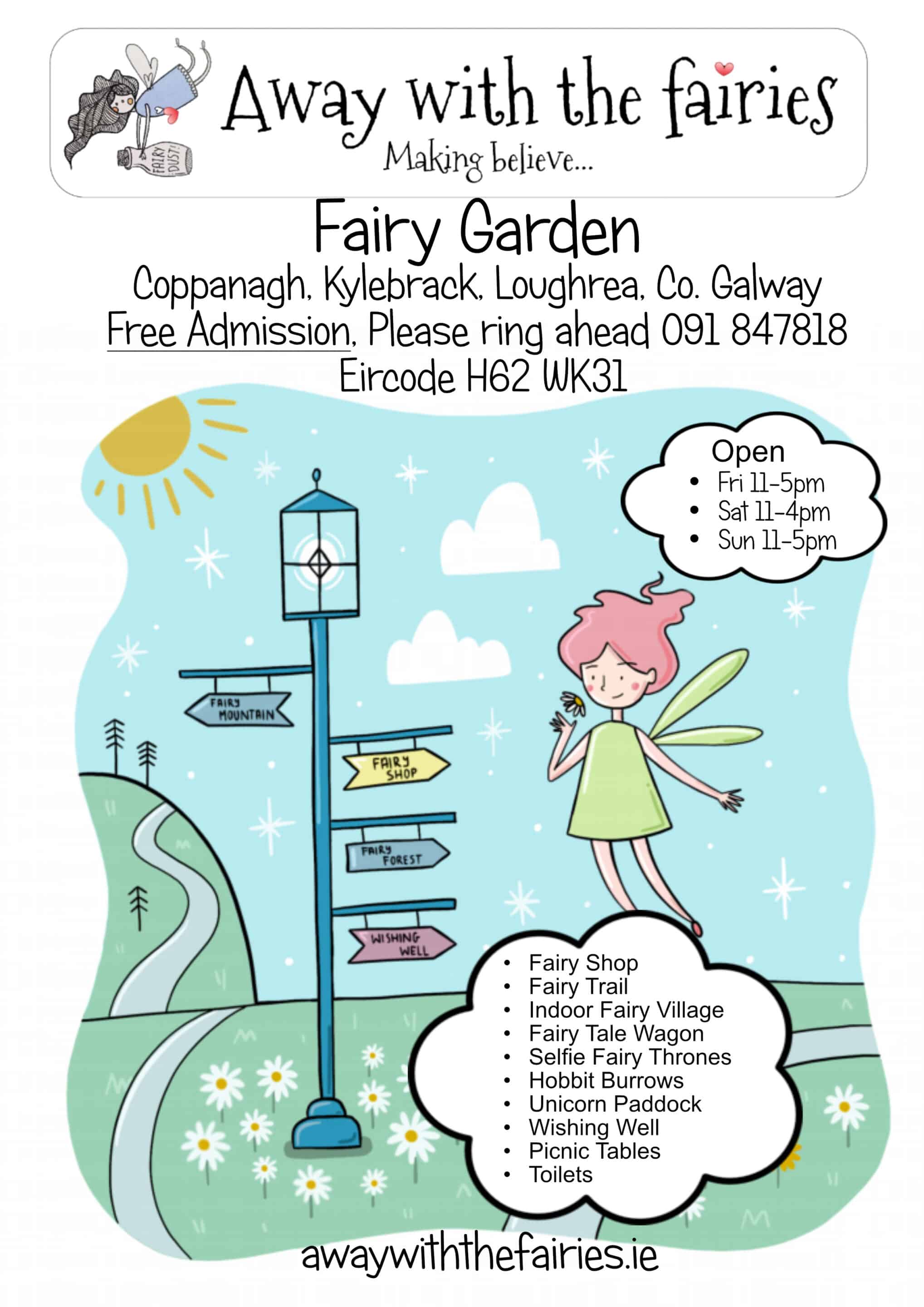 fairy garden poster