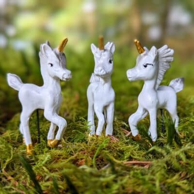 unicorn figurines